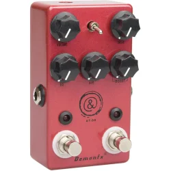 Demonfx ATDS Guitarpedal/Effektpedal - Overdrive/Boost (Elektrisk Guitar)