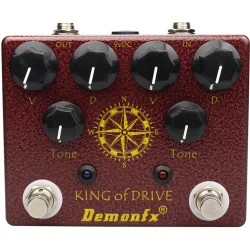Demonfx DFX-KOD King of Drive Guitarpedal/Effektpedal - Overdrive (Elektrisk Guitar)