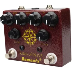 Demonfx DFX-KOD King of Drive Guitarpedal/Effektpedal - Overdrive (Elektrisk Guitar)