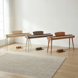 Donner DHP-100 Pro Elektrisk Klaver m/88 fuldv�gtede hammer action tangenter (tr�)