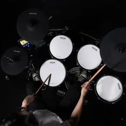 Nux DM-8 9-delt Elektronisk Trommes�t