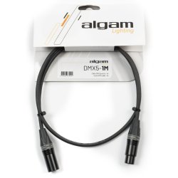Algam Lighting DMX5-1M 5-pin DMX Kabel (1 meter)