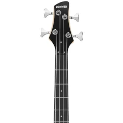 Donner DPJ-100R 4-strenget Elektrisk Bas inkl. taske &amp; tilbeh�r (R�d)