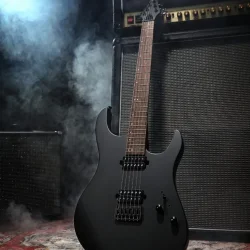 Donner DMT-100 W Elektrisk Guitar inkl. taske &amp; tilbeh�r (Sort)