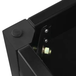 Donner DKB-10 Massiv Tr� Klaverb�nk m/opbevaringsrum (sort)