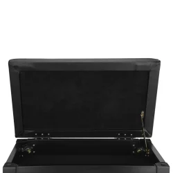 Donner DKB-10 Massiv Tr� Klaverb�nk m/opbevaringsrum (sort)