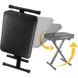 Donner Justerbar X-style Keyboard/Klaver B�nk 