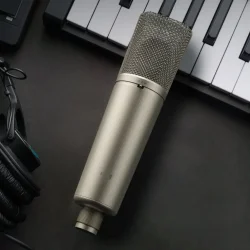 Donner DC-87 Studie Mikrofon m/25,4 mm stormembran kondensatorkapsel inkl. shock mount &amp; XLR-kabel