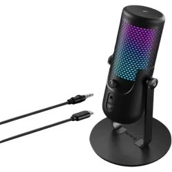 Donner NeoTrack-LX USB Kondensator Mikrofon m/192 kHz/24-bit opl�sning inkl. stativ &amp; tilbeh�r 