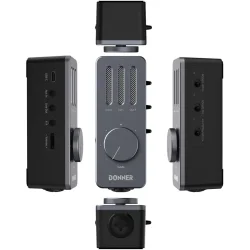 Donner Livejack M Audio Interface 24-bit/192 kHz Konvertering m/phantom power &amp; genopladelig batteri