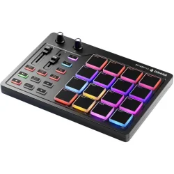 Donner StarryPad MIDI Controller m/16 anslagsf�lsomme RGB-pads