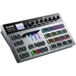Donner Essential D1 12-spors Trommemaskine m/64-trins sequencer, finger-drumming &amp; effekter