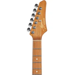 Donner DST-700 Elektrisk Guitar m/HH-konfiguration inkl. taske (Sort)