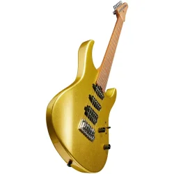 Donner DST-700 Elektrisk Guitar m/HSS-konfiguration inkl. taske (Guld)