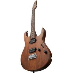 Donner DST-700 Elektrisk Guitar m/HH-konfiguration inkl. taske (Naturlig)