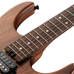 Donner DST-700 Elektrisk Guitar m/HH-konfiguration inkl. taske (Naturlig)