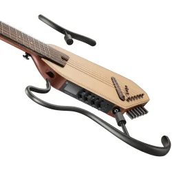 Donner HUSH-I PRO Silent Travel Elektrisk Guitar m/18 indbyggede effekter inkl. taske &amp; tilbeh�r (Nature)