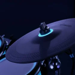 Donner BackBeat 8-delt Elektrisk Trommes�t m/LED &amp; 1100+ indbyggede lyde 