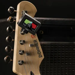 Donner DT10 Klemme Tuner m/magnetisk eller klassisk montering