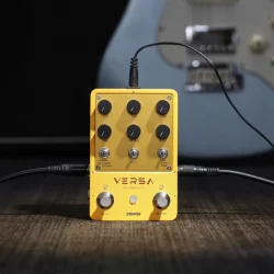 Donner Versa Yellow Fall 2 Delay &amp; Reverb Guitar Effektpedal