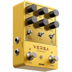 Donner Versa Yellow Fall 2 Delay &amp; Reverb Guitar Effektpedal