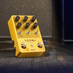Donner Versa Yellow Fall 2 Delay &amp; Reverb Guitar Effektpedal