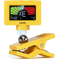Donner DT10 Klemme Tuner m/magnetisk &amp; klassisk montering