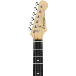 Donner DST-80 Komplet Elektrisk Guitar Begynder Pakke inkl. �veforst�rker, taske &amp; tilbeh�r (Shell Pink) 