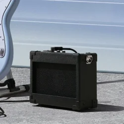 Donner DST-80 Komplet Elektrisk Guitar Begynder Pakke inkl. �veforst�rker, taske &amp; tilbeh�r (Sonic Blue)