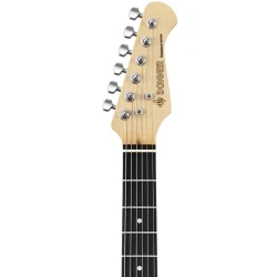 Donner DST-80 Komplet Elektrisk Guitar Begynder Pakke inkl. �veforst�rker, taske &amp; tilbeh�r (Surf Green)