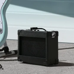 Donner DST-80 Komplet Elektrisk Guitar Begynder Pakke inkl. �veforst�rker, taske &amp; tilbeh�r (Surf Green)