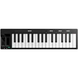 Donner KB-32 Kompakt MIDI Keyboard m/32 synth-action tangenter &amp; magnetisk Snap2Connect-tilkobling 