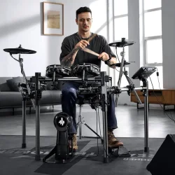 Donner Beat 8-delt Elektrisk Trommes�t m/1000 lyde &amp; 50+50 trommes�t lyde