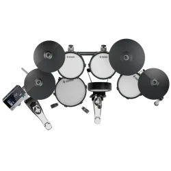 Donner Beat Max 9-delt Elektrisk Trommes�t m/12� dual-zone mesh lilletromme &amp; 14� triple-zone ride