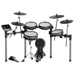 Donner Beat Max 9-delt Elektrisk Trommes�t m/12� dual-zone mesh lilletromme &amp; 14� triple-zone ride