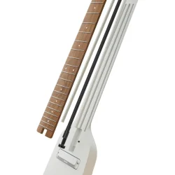 Donner HUSH-X PRO Silent Elektrisk Guitar m/multieffekt og forst�rker inkl. taske &amp; tilbeh�r (Hvid)