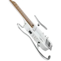 Donner HUSH-X PRO Silent Elektrisk Guitar m/multieffekt og forst�rker inkl. taske &amp; tilbeh�r (Hvid)