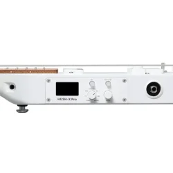 Donner HUSH-X PRO Silent Elektrisk Guitar m/multieffekt og forst�rker inkl. taske &amp; tilbeh�r (Hvid)