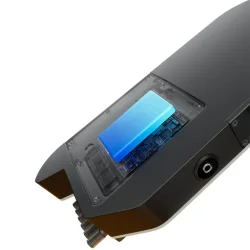 Donner HUSH-X PRO Silent Elektrisk Guitar m/multieffekt og forst�rker inkl. taske &amp; tilbeh�r (Sort) 