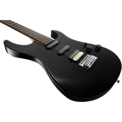 Donner DMT-66 Elektrisk Guitar m/HSS konfiguration inkl. taske &amp; tilbeh�r (Black)