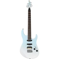 Donner DMT-66 Elektrisk Guitar m/HSS konfiguration inkl. taske &amp; tilbeh�r (Blue-White)