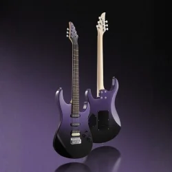Donner DMT-66 Elektrisk Guitar m/HSS konfiguration inkl. taske &amp; tilbeh�r (Midnight Purple)