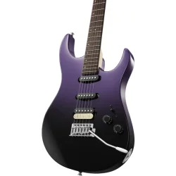 Donner DMT-66 Elektrisk Guitar m/HSS konfiguration inkl. taske &amp; tilbeh�r (Midnight Purple)