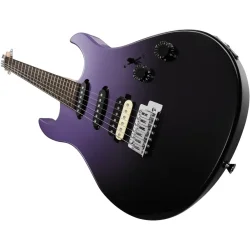 Donner DMT-66 Elektrisk Guitar m/HSS konfiguration inkl. taske &amp; tilbeh�r (Midnight Purple)