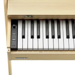 Donner Oura R300 Elektrisk Klaver m/88 vgtede hammer-action tangenter (light wood)