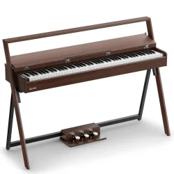 Donner Oura R300 Elektrisk Klaver m/88 v�gtede hammer-action tangenter (valn�d)