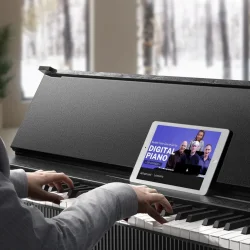 Donner Oura S300 Elektrisk Klaver 88 m/v�gtede hammer-action tangenter