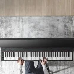 Donner Oura S300 Elektrisk Klaver 88 m/v�gtede hammer-action tangenter