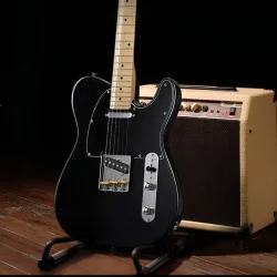 Donner DTL-600 TL-Style Elektrisk Guitar Inkl. Gigbag (Black)