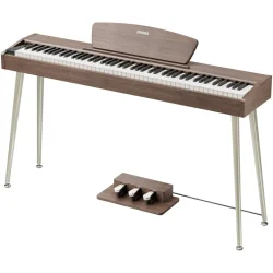 Donner DHP-100 Pro Elektrisk Klaver m/88 fuldv�gtede hammer action tangenter (valn�d)